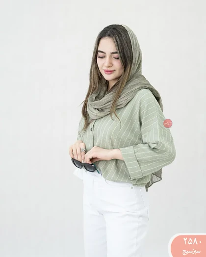 شومیزمانتویی راه راه 2580