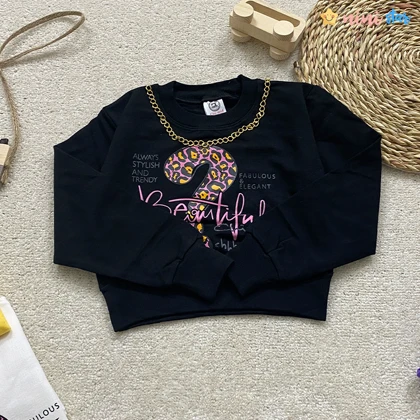 کراپ دخترانه پنبه 2 الی 9 سال