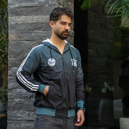 کاپشن آدیداس مردانه سبز مدل Savino ویژه