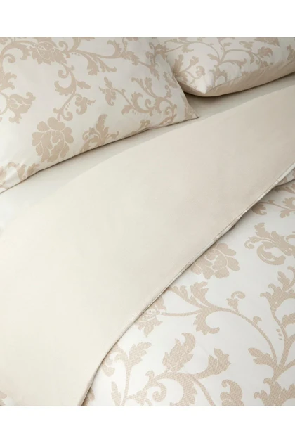 سرویس روتختی دو نفره English Home مدل Garden Swirl پنبه - بژ
