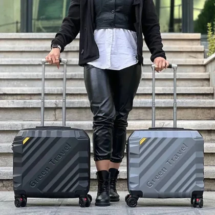 چمدان خلبانی گرین تراول مدل GREEN TRAVEL - GT5592 (زیپ دوبل)