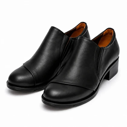 کفش چرم طبیعی زنانه کد 620