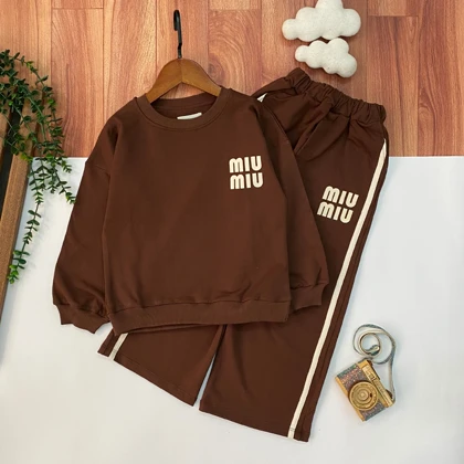 بلوز شلوار دورس دخترانه پسرانه مدلMIU