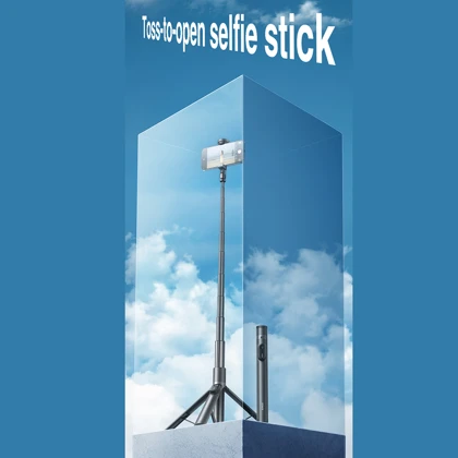 مونوپاد حرفه ای شاتردار و سه‌پایه موبایل رتاکو RZP001-AB226