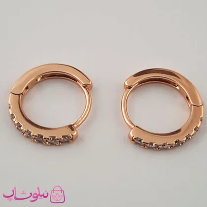 گوشواره زنانه حلقه‌ای کوچک ژوپینگ
