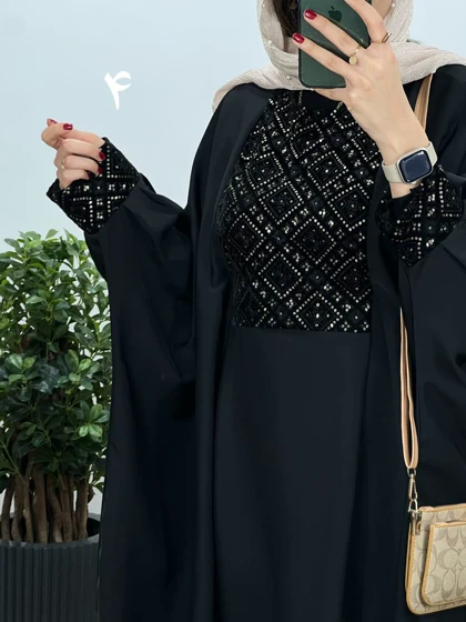 عبای بلند سوزندوزی حدیث 6