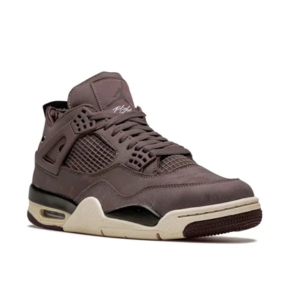 کتانی جردن4 امامانیره ویولت مستر کوالیتی Nike Jordan x A Ma Maniére Air Jordan4 Violet Ore