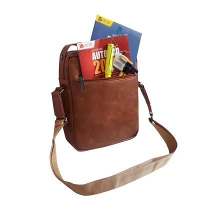 کیف رودوشی چرمی گوگانا مدل GOOGANA - GOOG913