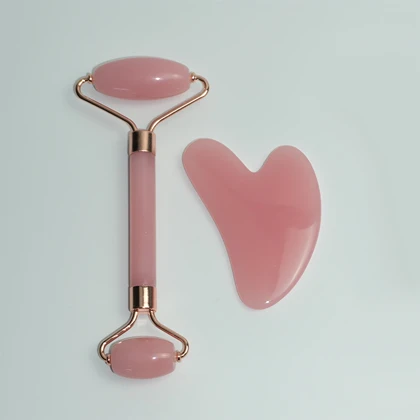 ماساژور غلتکی و دستگاه لیفت صورت Facial roller massager با گواشا