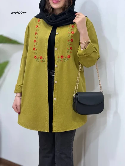 مانتو گلدوزی آیسو پرتو