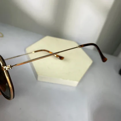 عینک آفتابی ریبن مدل Ray ban RB3548M طلایی