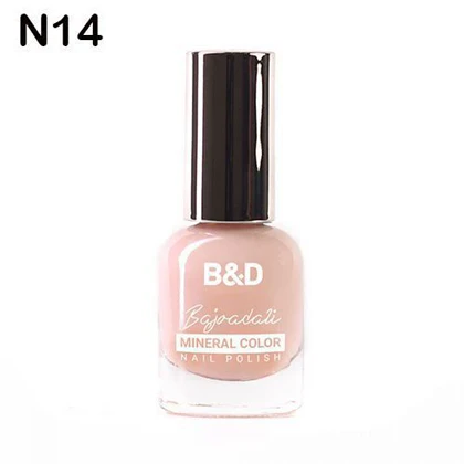 لاک ناخن بی اند دی B&D ساده سری N