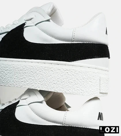 کفش نایک مردانه و زنانه سفید مشکی Nike Blazer Low 77 Jumbo