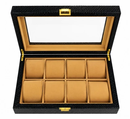 جعبه ساعت 8 خانه لوکس