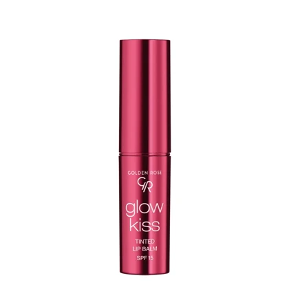 بالم لب جامد گلدن رز, مدل Glow Kiss Tinted رنگ Berry Pink شماره 03