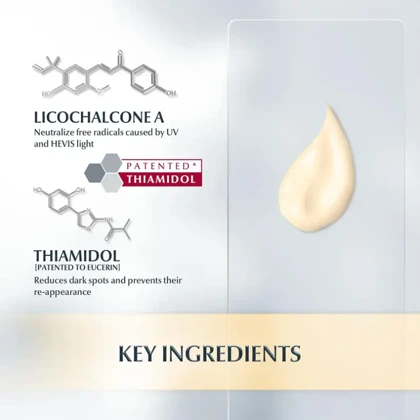 ضد افتاب اوسرین مدل پیگمنت کنترل ژل کرم مناسب انواع پوست و مستعد لک (Eucerin)