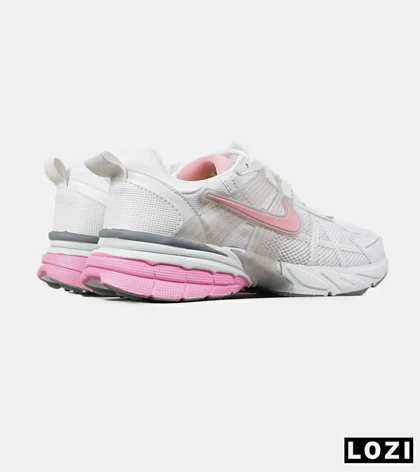 کفش کتانی زنانه سفید صورتی Nike cushlon مدل 7604