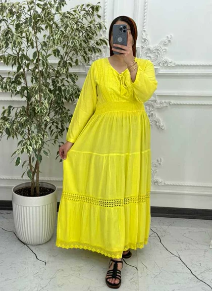 لباس ساحلی وارداتی سلن آستین بلند 6001