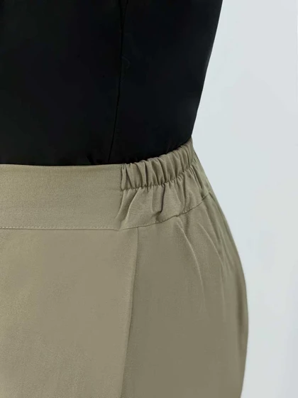 شلوار بگ کرپ شارین کد 110618
