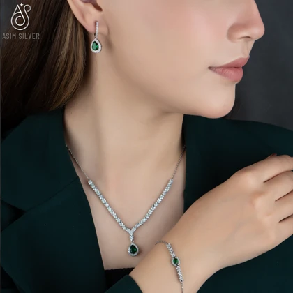 نیم ست نقره دامهر