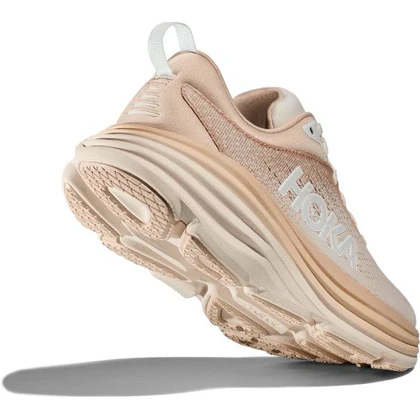 کتانی هوکا طلایی و قهوه‌ای مدل 8 hoka bondi مردانه کد 272243