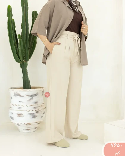 شلوار نیم بگ پریچهر 7650
