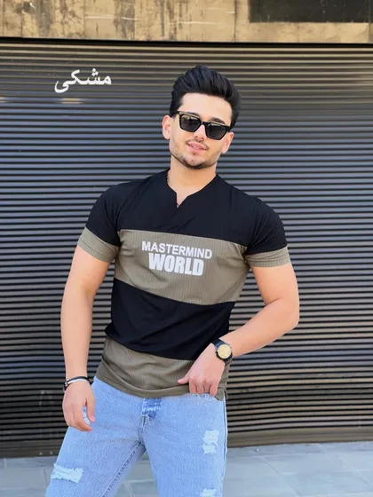 تیشرت دورنگ