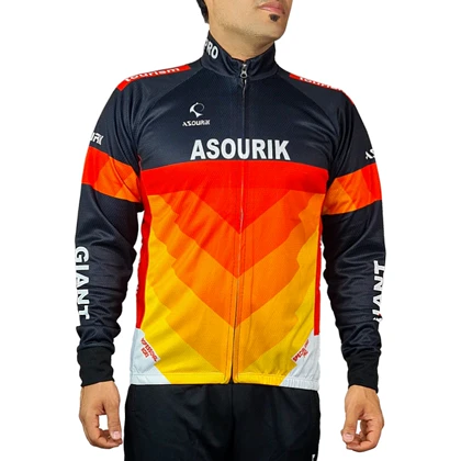 پیراهن دوچرخه سواری مشکی قرمز مدل PRO