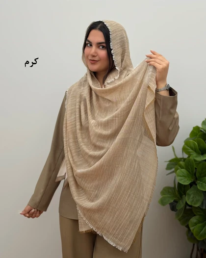 شال نخی لینن