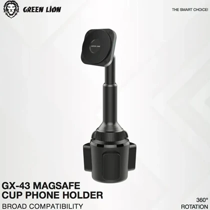 هولدر موبایل گرین لاین مدل GREEN LION GX-43 MAGSAFE GNMGCU43HLBK