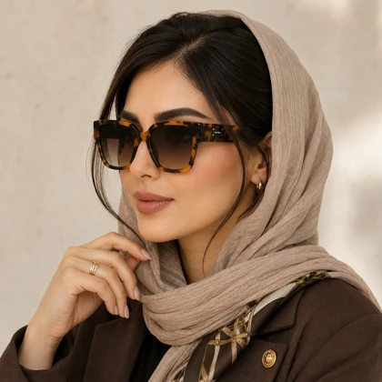 عینک آفتابی تام فرانک مدل TF1019 C02 هاوانا