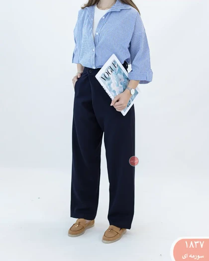 شلوار راسته نازگل 1837