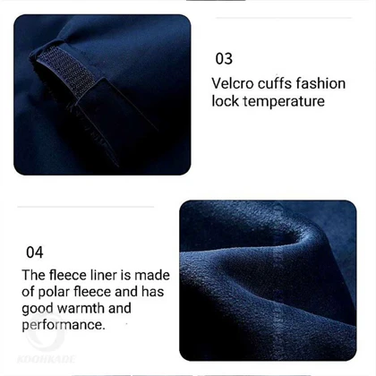 کاپشن دوپوش BLACKDEER مدل 5158 W