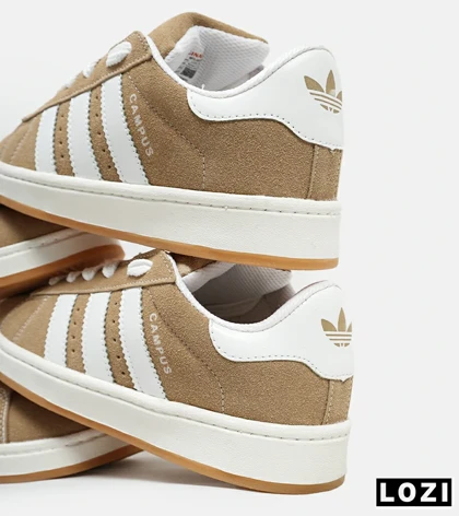 کفش کتانی مردانه و زنانه قهوه ای ADIDAS Campus