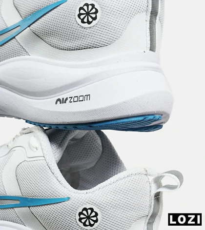 کفش کتانی مردانه و زنانه سفید آبی NIKE Lebron 22 Guide V.02