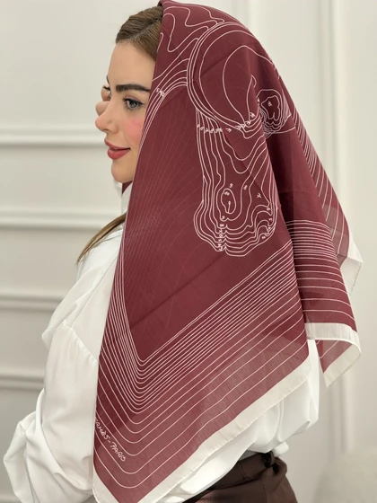 مینی اسکارف طرح هرمس