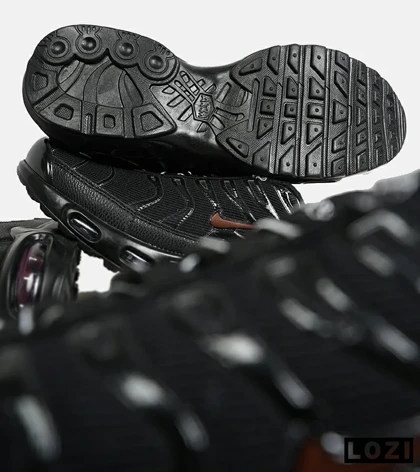 کفش کتانی مردانه و زنانه مشکی قرمز NIKE AirMax Plus TN Ultra مدل 6729