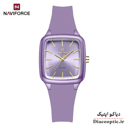 ساعت مچی زنانه برند نیوی فورس مدل Do-NAVIFORCE 5055 بند رابر