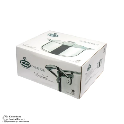 قابلمه استیل سایز 28 KZP کد 5005