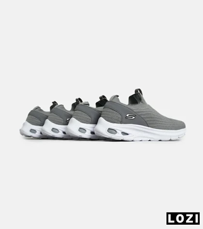 کفش کتانی طبی ورزشی خاکستری SKECHERS GoWalk 5 V2