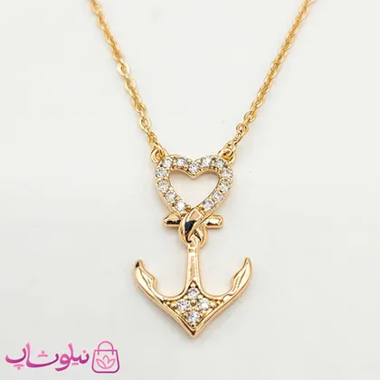 گردنبند زنانه ژوپینگ طرح لنگر