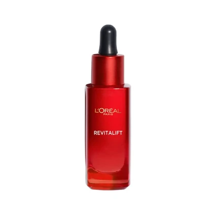 سرم ضد چروک و سفت‌کننده پوست لورآل, L'Oréal مدل Revitalift حاوی هیالورونیک اسید حجم 30 میلی‌لیتر