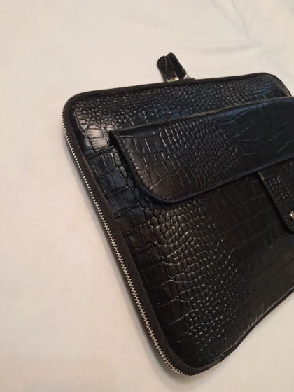 فولدر چرم طبیعی کروکو