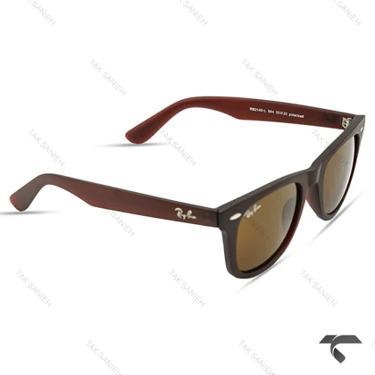 عینک ری بن RB2140L-2 زنانه قهوه ای پلاریزه RayBan-10072-U