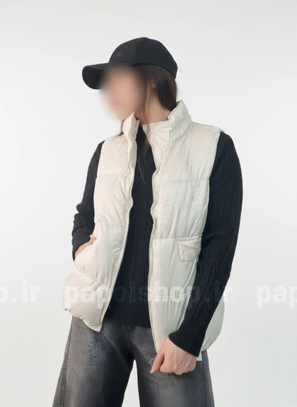 پافر زنانه ورنی پایین کش