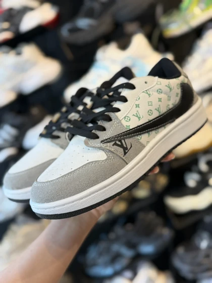 کتانی ترویس لوویتون طوسی سبز