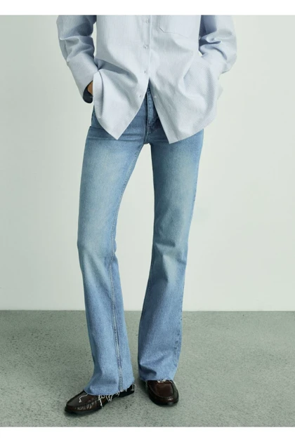 شلوار جین زنانه اورجینال منگو mango