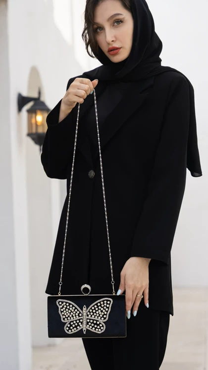 کیف جواهردوزی پروانه