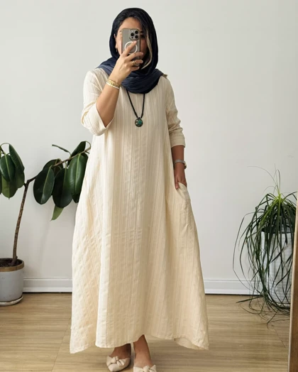 پیراهن ایتالیایی کوک دوزی
