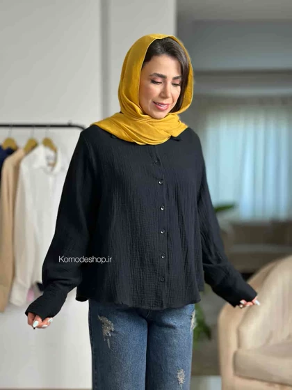 شومیز دبل فیس زنانه مدل سویو